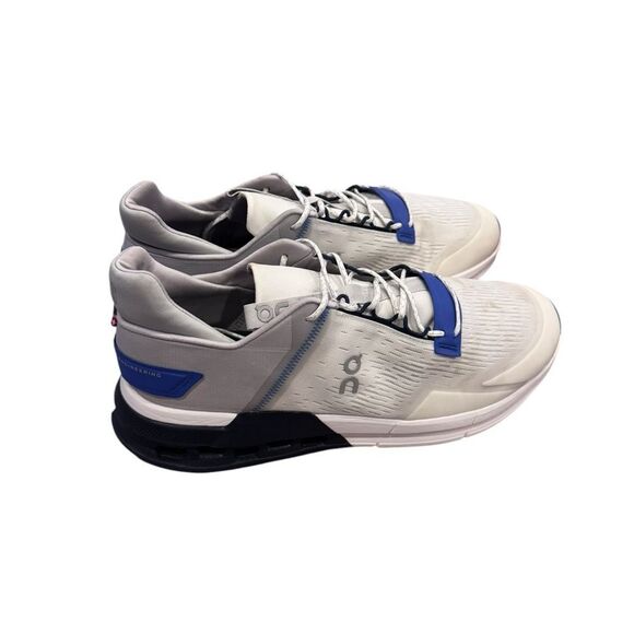 On Running Sneakers in White and Blue - Picture 3 of 7